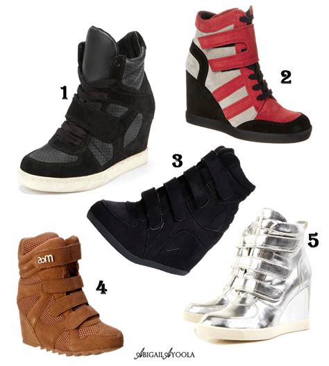 5 Best Wedge Sneakers Fashion And Personal Stylist London