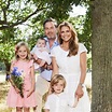 Magdalena de Suecia y Chris O'Neill con sus hijos Leonor, Nicolas y ...