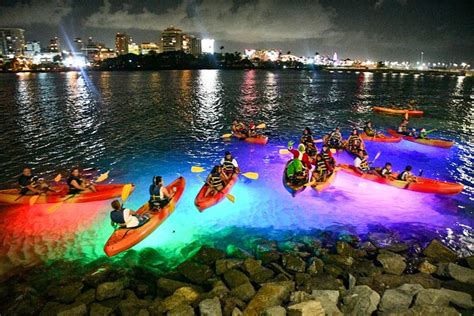 Condado Lagoon Small Group Night Kayak Tour 2022 Puerto Rico Viator