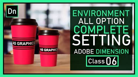 Environment All Option Complete Setting Adobe Dimension Advanced