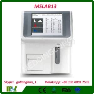 Mslab Fully Auto Blood Testing Equipment Hematology Analyzer China