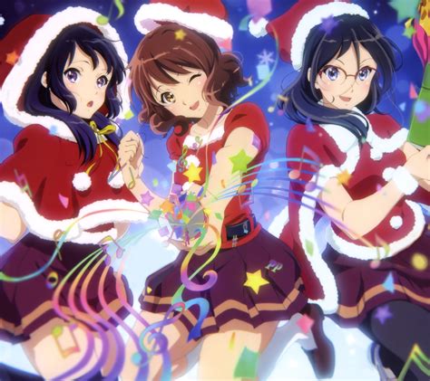 Christmas Anime 2017 Hibike Euphonium Kumiko Oumae Asuka Tanaka Reina