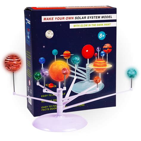 Brighter child science kit our solar system model experiment new. Make Your Own Solar System Model Kit