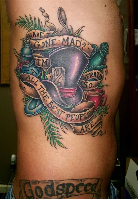 Top Mad Hatter Quotes Tattoos Spcminer Com
