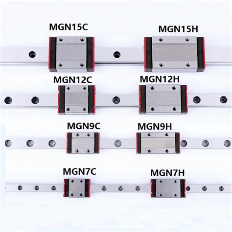 1pcs Linear Rail Guide Mini Mgn7 Mgn9 Mgn12 Mgn15 Linear Block Mr7 Mr9