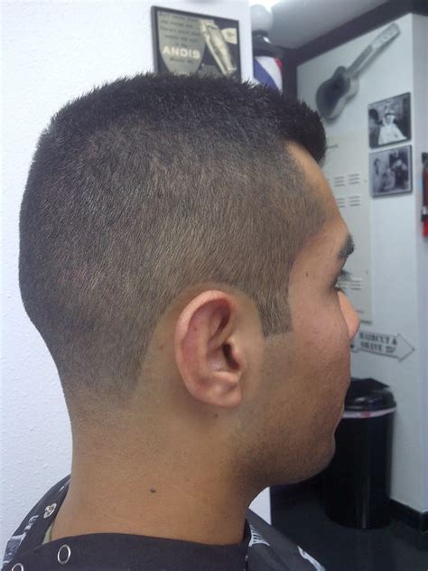 Number 2 haircut on sides. 1 1/2 sides, finger length on top - Yelp
