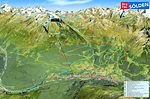 Sölden summer map - Ontheworldmap.com