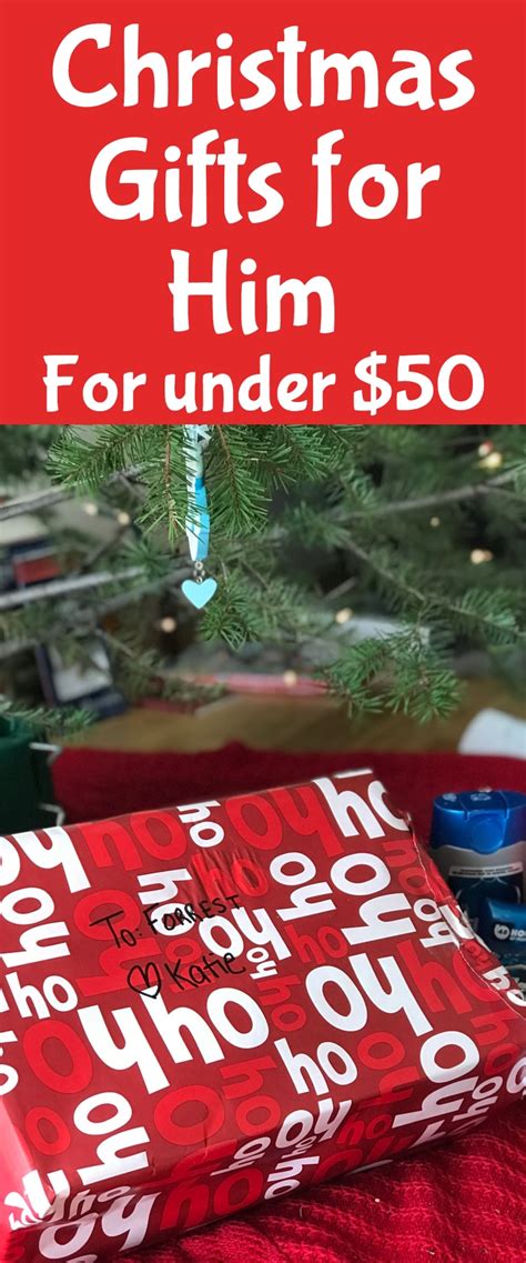Without further ado, here are 55 affordable gift ideas! Christmas Gift Ideas for Him (For Under $50)