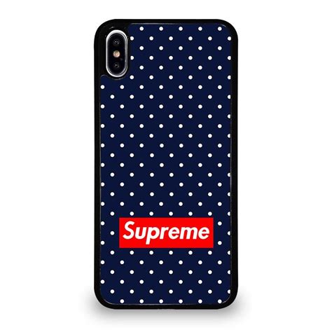 Supreme Floral Polkadots Iphone Xs Max Case Best Custom Phone Cover