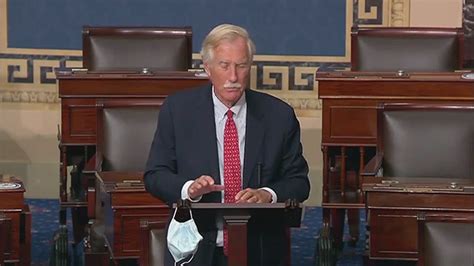 Angus King Gives Fiery Speech From Senate Floor Over Relief Bill