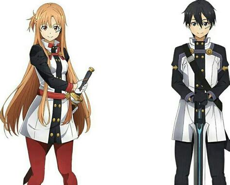 Asuna Yuuki And Kirito Sword Art Online The Movie Ordinal Scale Art