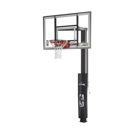 Spalding 60 Glass In Ground Basketball Hoop