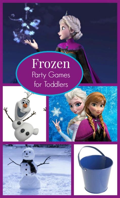 Frozen Party Games For Toddlers My Kids Guide