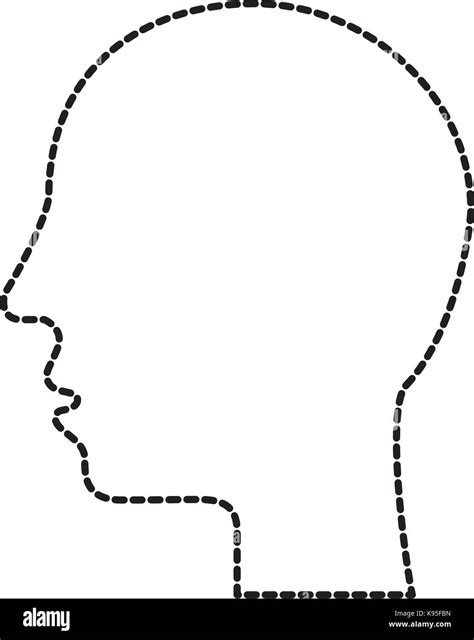 Silhouette Human Head Profile Man Image Stock Vector Image And Art Alamy