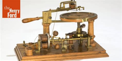 Patent Model Of Edisons Automatic Telegraph 1879 The Henry Ford