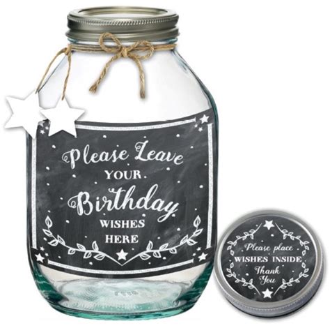 Large Birthday Wish Jar
