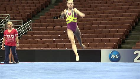 ragan smith floor 2017 pandg championships podium training youtube