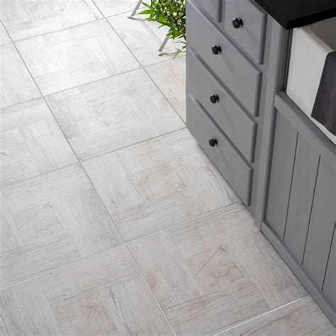 Woven Parquet Snow Wood Effect Tiles Walls And Floors