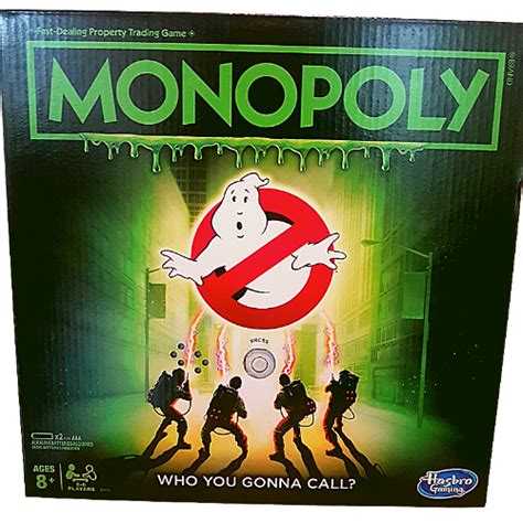 Monopoly Ghostbusters Edition Ghostbusters Monopoly Board Games