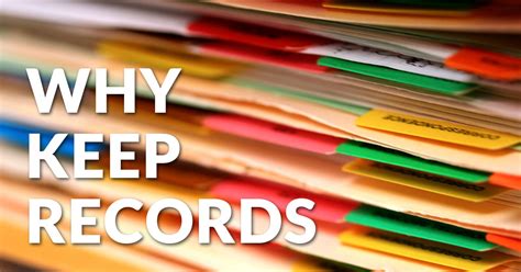 Why Keep Records Sage International Inc