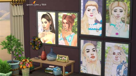 Woman Paintings Sims 4 Sims 4 Collections Sims 4 Cc F