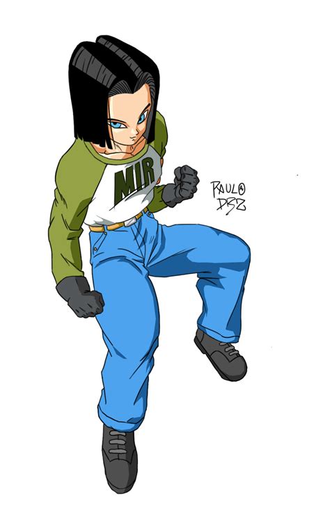 Android 17 Dragon Ball Super By Paulodbz On Deviantart Dragon Ball