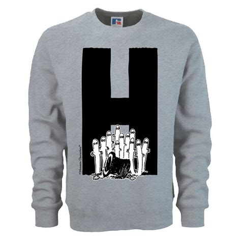 The stories from moominvalley are multidimensional and suitable for all ages and so are all our moomin products. Moomin Alphabet sweatshirt - H as in Hattifatteners
