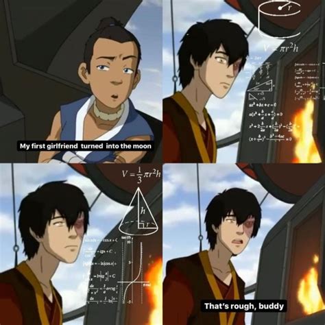 Aboutiroh Mrdistracted When Zuko Makes His Iconic “thats Rough Buddy” Comment Does He Know