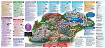 Maps Of Disneyland Resort In Anaheim, California - Disney World ...