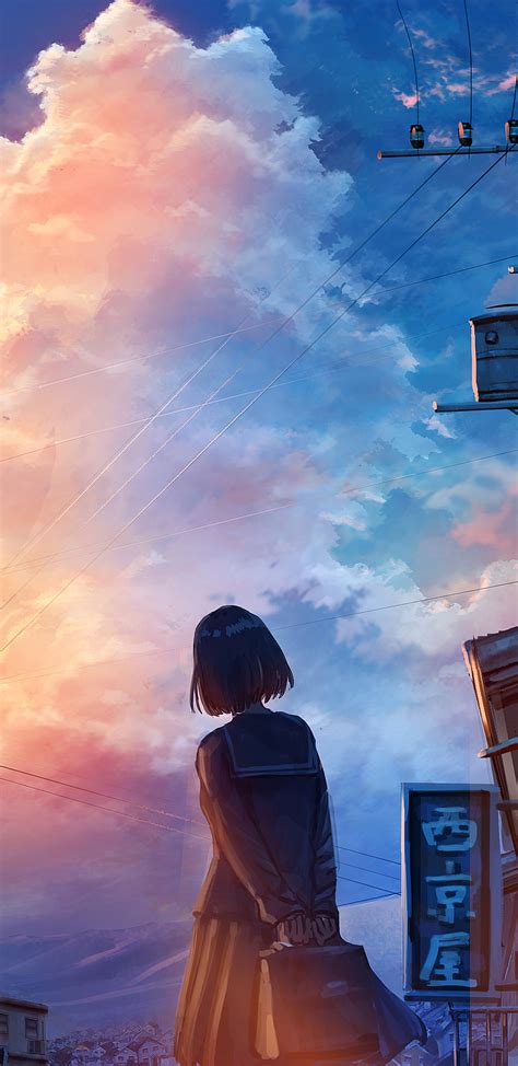 1440x2960 Anime Girl Grocery Shopping Samsung Galaxy Note 98 S9s8s8