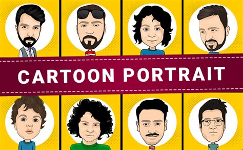 Draw Your Cartoon Portrait Service