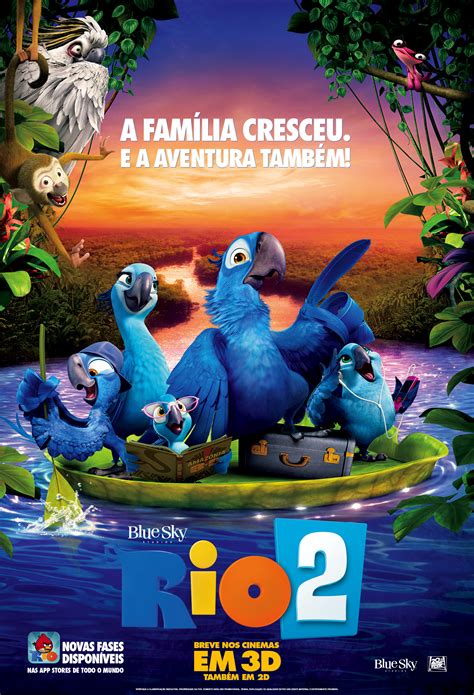 Rio 2 Ganha Pôster E Trailer Dublado