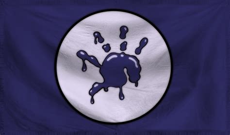 Flag Of The Purple Hand Gang Rvexillology