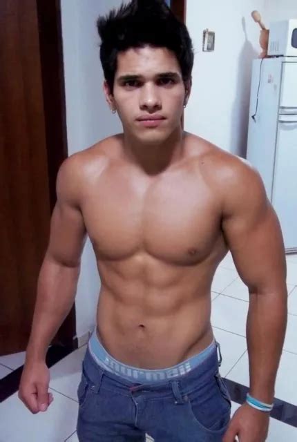 shirtless male athletic muscular latino dude beefy jock hot dude photo 4x6 n194 3 99 picclick