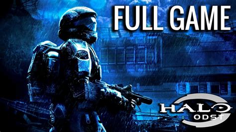 Halo 3 Odst Full Game Walkthrough All Missions Master Chief