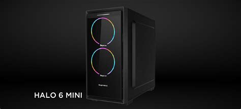 Chasis, case, caja, segotep mini 6 plus, perfecto y económico diseño para entusiastas del gaming. Segotep | Segotep Casing HALO 6 Mini