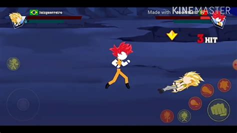 Stick Hero Fighter Dragon Ball Z Jogando E Zoando Com Luiz Youtube