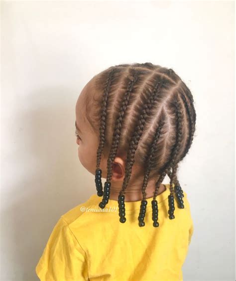 Simple Toddler Boy Braid Idea Little Boy Hairstyles Braids For Boys