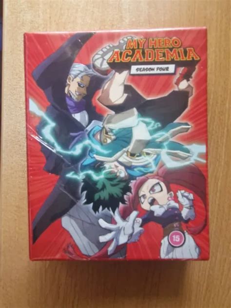 My Hero Academia Season Four Part One And Two Collectors Blu Ray