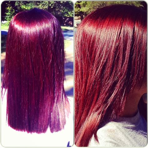 Purple And Red Mixed Hair Mixerxa