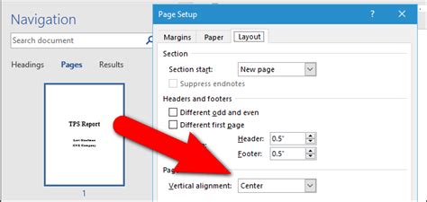 How To Center Text Vertically On The Page In Microsoft Word