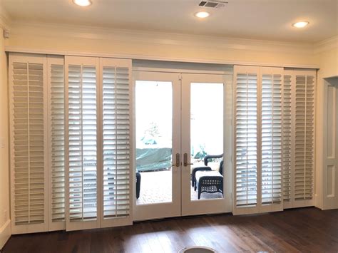 Plantation Shutters Sliding Door Blinds Ideas They Go With So Many