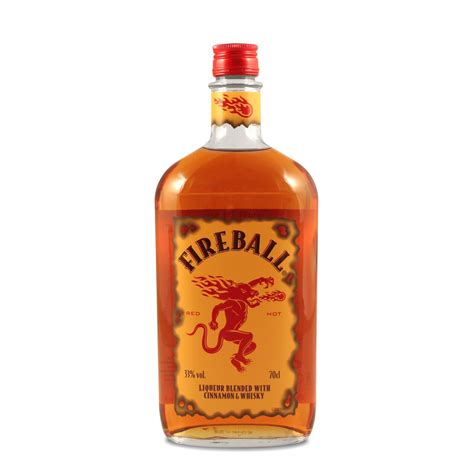 fireball cinnamon whisky liqueur 0 7l 33 vol fireball liqueur