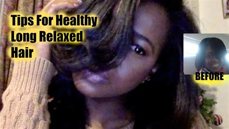 11 Daily Tips To Grow Healthy Relaxed Hair Youtube