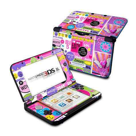 The biggest collection of nds emulator games! Nintendo 3DS XL Skin - BFF Girl Talk by Juleez | DecalGirl