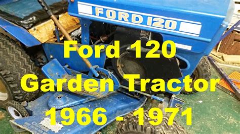 Ford 120 Garden Tractor Made By Jacobsen 12hp Kohler Youtube