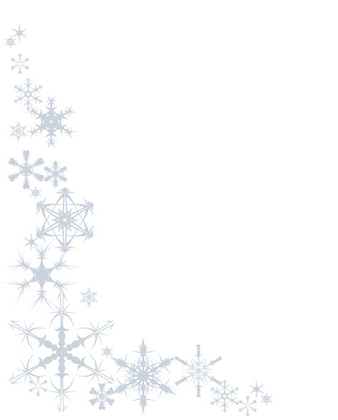 Christmas snowflakes clipart images and desktop background wallpapers,pictures,photos. christmas snowflake clipart border - Clipground