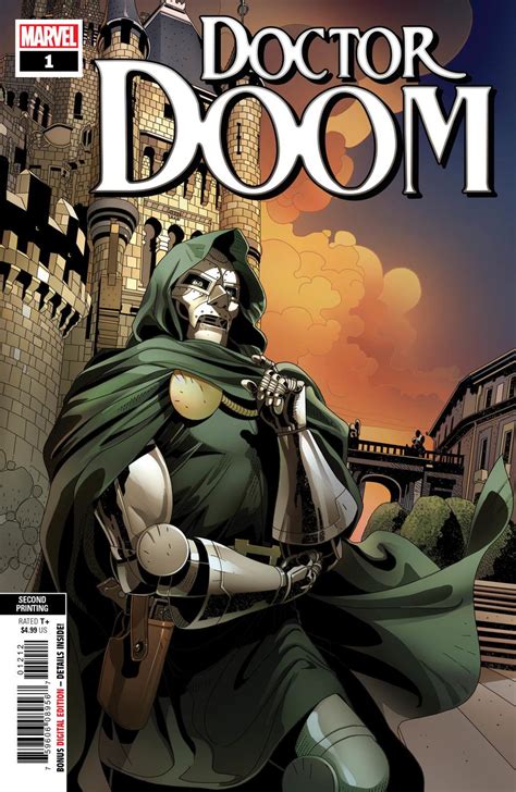 Doctor Doom 1 Cover G 2nd Ptg Salvadro Larroca Variant Cover