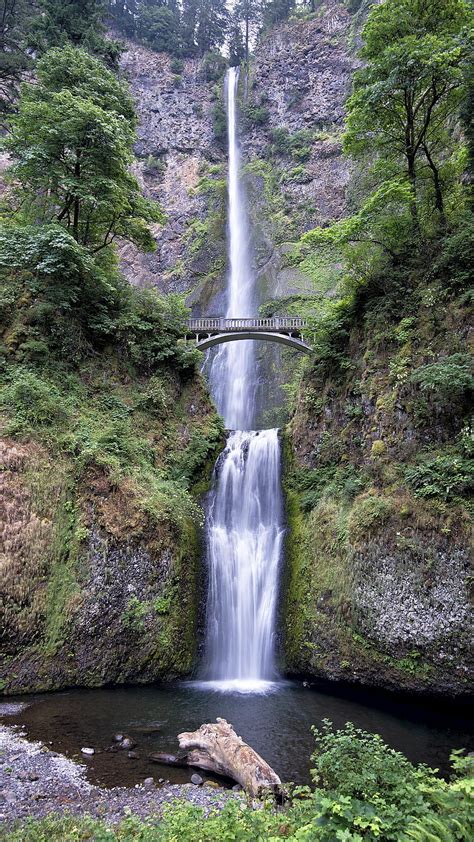 1920x1080px 1080p Free Download Multnomah Falls Oregon Waterfall