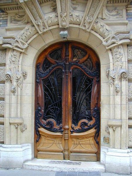Art Nouveau Door Unique Doors Entry Doors Entrance Doors
